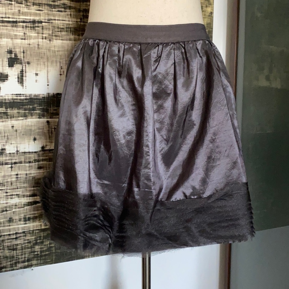 TWELVE BY TWELVE gray mini skirt L-XL